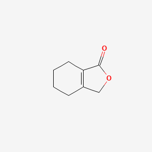 molecular formula C8H10O2 B3356407 4,5,6,7-tetrahydroisobenzofuran-1(3H)-one CAS No. 66309-76-0
