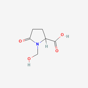 1-(Hydroxymethyl)-5-oxo-DL-proline