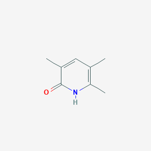 molecular formula C8H11NO B3356454 3,5,6-Trimethylpyridin-2(1H)-one CAS No. 66727-76-2