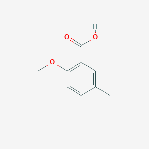 molecular formula C10H12O3 B3356489 5-Ethyl-2-methoxybenzoic acid CAS No. 66873-89-0