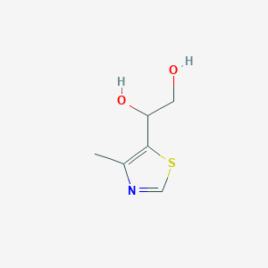 Rac-1-(4-methyl-thiazol-5-yl)-ethane-1,2-diol