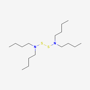 molecular formula C16H36N2S2 B3356565 Bis(dibutylamino)disulfide CAS No. 67271-09-4