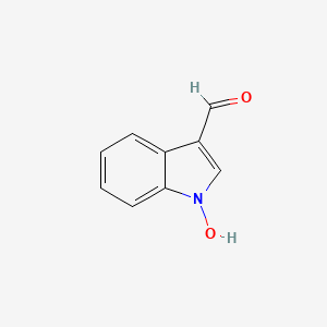 molecular formula C9H7NO2 B3356576 1-羟基吲哚-3-甲醛 CAS No. 67282-51-3