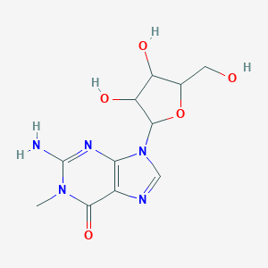 molecular formula C11H15N5O5 B033566 1-Methylguanosine CAS No. 2140-65-0