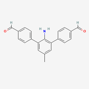 [1,1':3',1''-Terphenyl]-4,4''-dicarboxaldehyde, 2'-amino-5'-methyl-