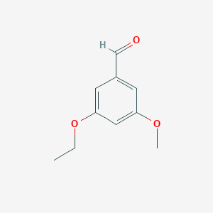 molecular formula C10H12O3 B3356702 3-Ethoxy-5-methoxybenzaldehyde CAS No. 681443-54-9
