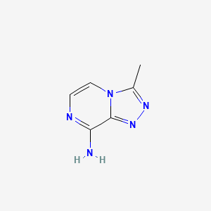 3-Methyl-[1,2,4]triazolo[4,3-a]pyrazin-8-amine