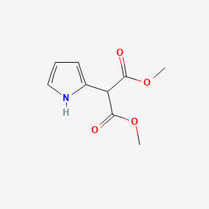 Propanedioic acid, 1H-pyrrol-2-yl-, dimethyl ester