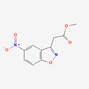 Methyl 2-(5-nitrobenzo[D]isoxazol-3-YL)acetate