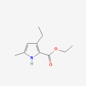 B3356962 Ethyl 3-ethyl-5-methyl-1H-pyrrole-2-carboxylate CAS No. 69687-83-8