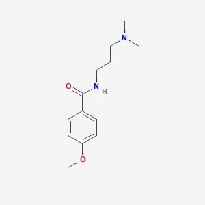 molecular formula C14H22N2O2 B335700 N-[3-(dimethylamino)propyl]-4-ethoxybenzamide 