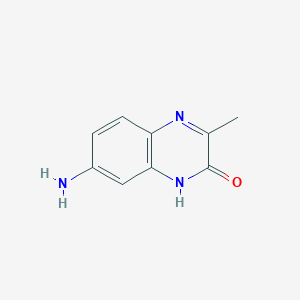 7-Amino-3-methyl-2-quinoxalinol