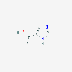 molecular formula C5H8N2O B3357128 1-(1H-imidazol-5-yl)ethanol CAS No. 70702-81-7