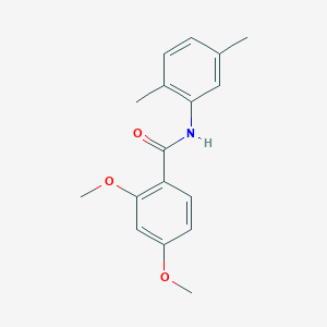 molecular formula C17H19NO3 B335717 N-(2,5-dimethylphenyl)-2,4-dimethoxybenzamide 