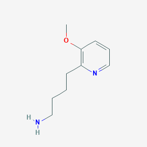 4-(3-Methoxypyridin-2-YL)butan-1-amine