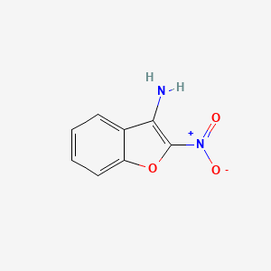 B3357219 2-Nitrobenzofuran-3-amine CAS No. 71590-97-1
