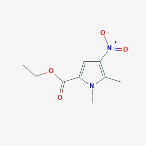 Ethyl 1,5-dimethyl-4-nitropyrrole-2-carboxylate