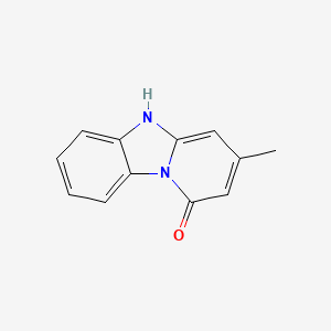 3-Methylpyrido[1,2-a]benzimidazol-1(5H)-one