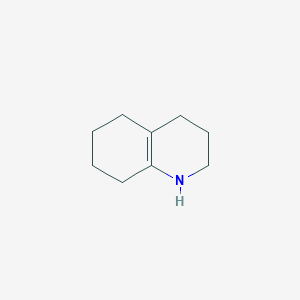 molecular formula C9H15N B3357427 1,2,3,4,5,6,7,8-Octahydroquinoline CAS No. 72925-27-0