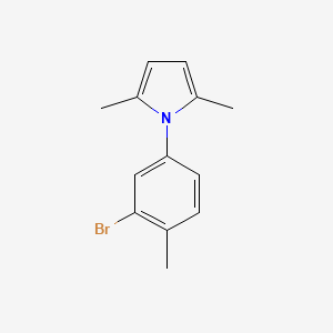 1-(3-bromo-4-methylphenyl)-2,5-dimethyl-1H-pyrrole