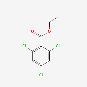 molecular formula C9H7Cl3O2 B3357583 2,4,6-三氯苯甲酸乙酯 CAS No. 73981-96-1