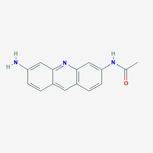 molecular formula C15H13N3O B3357608 N-(6-Aminoacridin-3-YL)acetamide CAS No. 74165-99-4