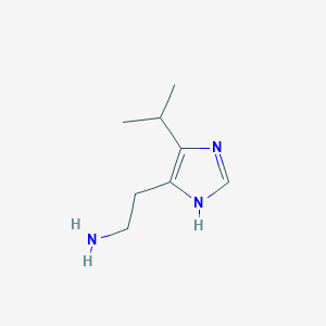 2-[4-(Propan-2-yl)-1H-imidazol-5-yl]ethan-1-amine
