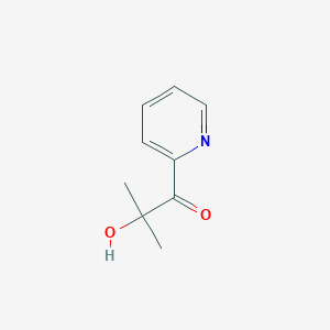 2-Hydroxy-2-methyl-1-pyridin-2-ylpropan-1-one