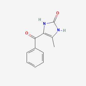 4-Benzoyl-5-methyl-1,3-dihydro-2H-imidazol-2-one