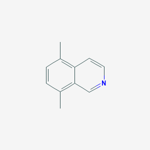 molecular formula C11H11N B3357809 5,8-Dimethylisoquinoline CAS No. 75476-82-3