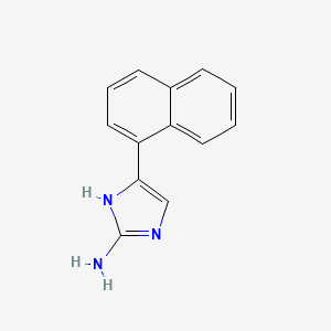 5-(Naphthalen-1-yl)-1H-imidazol-2-amine