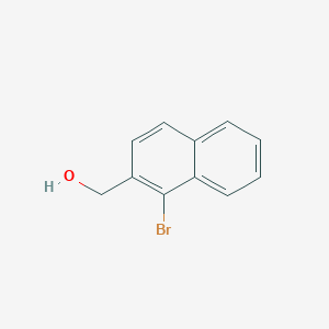 molecular formula C11H9BrO B3357940 (1-Bromonaphthalen-2-yl)methanol CAS No. 76635-70-6