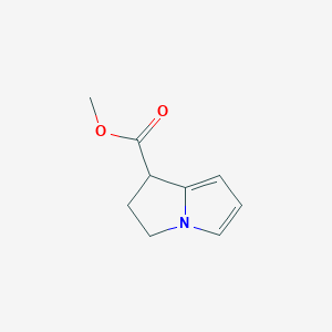 2,3-Dihydro-1H-pyrrolizine-1-carboxylic acid methyl ester