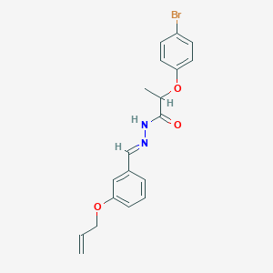 N'-[3-(allyloxy)benzylidene]-2-(4-bromophenoxy)propanohydrazide
