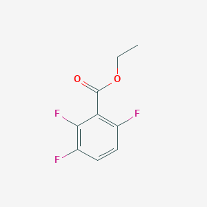 molecular formula C9H7F3O2 B3358064 Ethyl 2,3,6-trifluorobenzoate CAS No. 773134-90-0