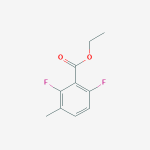 molecular formula C10H10F2O2 B3358079 Ethyl 2,6-difluoro-3-methylbenzoate CAS No. 773135-48-1