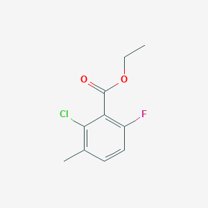 2-Chloro-6-fluoro-3-methyl-benzoic acid ethyl ester