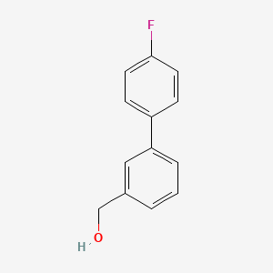 molecular formula C13H11FO B3358108 3-(4-氟苯基)苯甲醇 CAS No. 773871-79-7