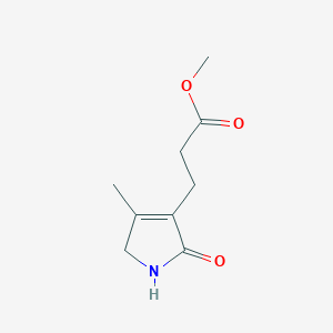 Methyl 3-(4-methyl-2-oxo-2,5-dihydro-1H-pyrrol-3-yl)propanoate