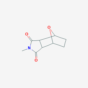 molecular formula C9H11NO3 B3358131 2-Methylhexahydro-1h-4,7-epoxyisoindole-1,3(2h)-dione CAS No. 7741-81-3