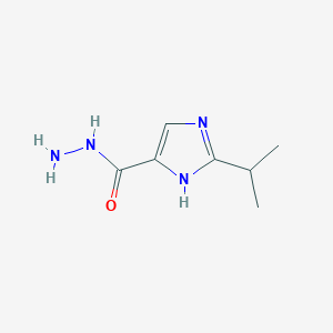 2-isopropyl-1H-imidazole-4-carbohydrazide