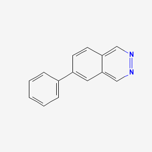 molecular formula C14H10N2 B3358227 6-Phenylphthalazine CAS No. 78032-09-4