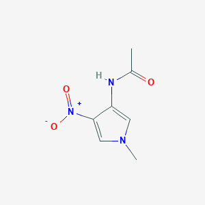 N-(1-methyl-4-nitropyrrol-3-yl)acetamide