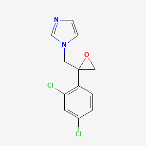 1-[[2-(2,4-Dichlorophenyl)oxiran-2-yl]methyl]imidazole