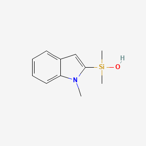 N-Methyl-2-indolyldimethylsilanol