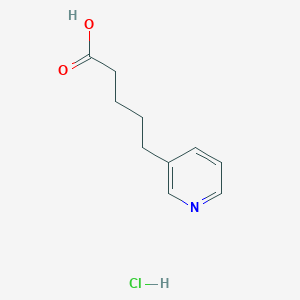 5-Pyridin-3-ylpentanoic acid;hydrochloride