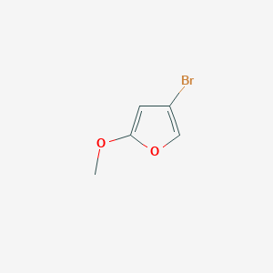 molecular formula C5H5BrO2 B3358308 4-Bromo-2-methoxyfuran CAS No. 78799-91-4