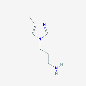 3-(4-methyl-1H-imidazol-1-yl)propan-1-amine