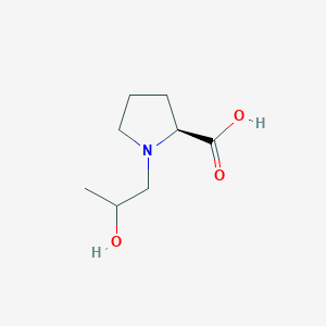 molecular formula C8H15NO3 B3358354 1-(2-Hydroxypropyl)-L-proline CAS No. 791642-96-1