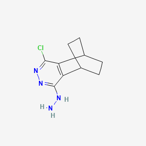 1-Chloro-4-hydrazinyl-5,6,7,8-tetrahydro-5,8-ethanophthalazine